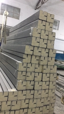 Plastic Cold Room Profiles Polyurethane Foaming Filling