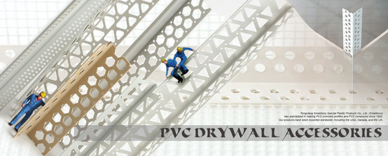 OEM Tile Pvc Corner Bead 10mm Plastic Angle Bead For Wall Plaster