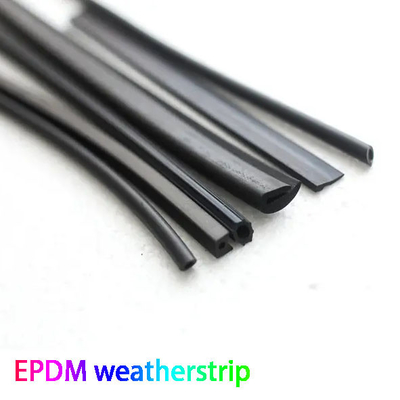Extruded EPDM Rubber Profile Strip Seal Anti Collision For Automobile